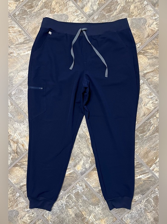 Figs Pants - NEW FIGS High Waisted Zamora Jogger Scrub Pants Womens 2XL Blue W22SW2012